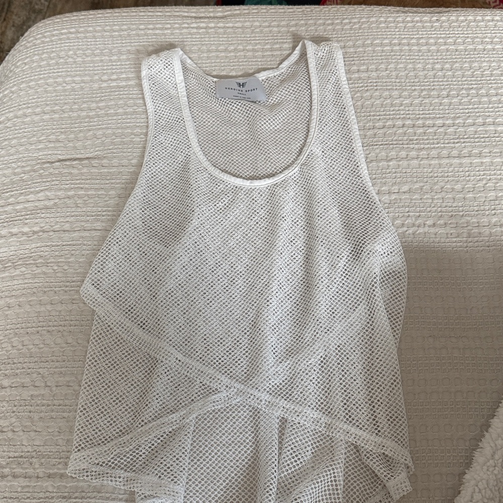 Heroine Sport size small mesh tank top